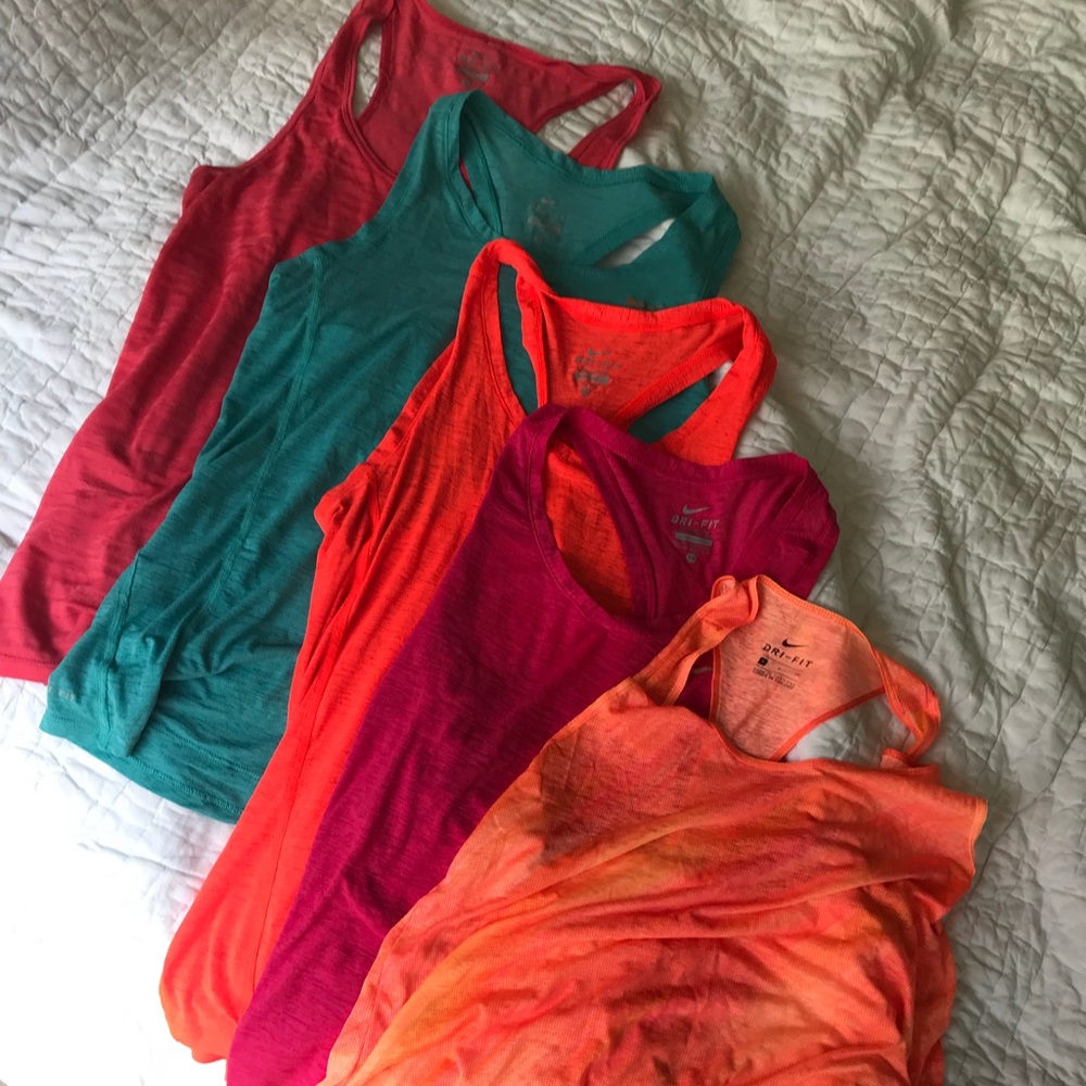 Nike dri fit tank tops